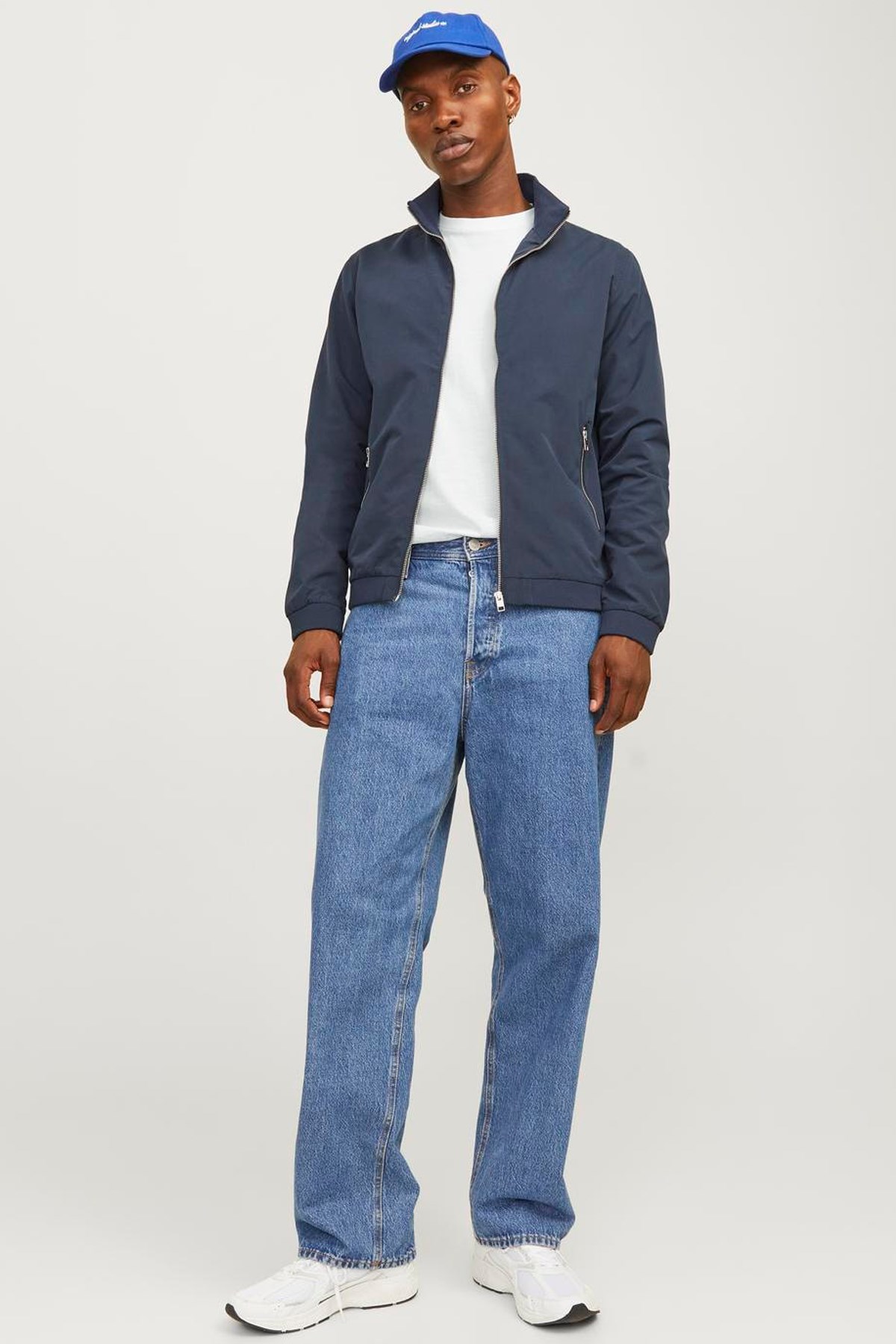 Jack & Jones Erkek Tişört 12156101 Beyaz