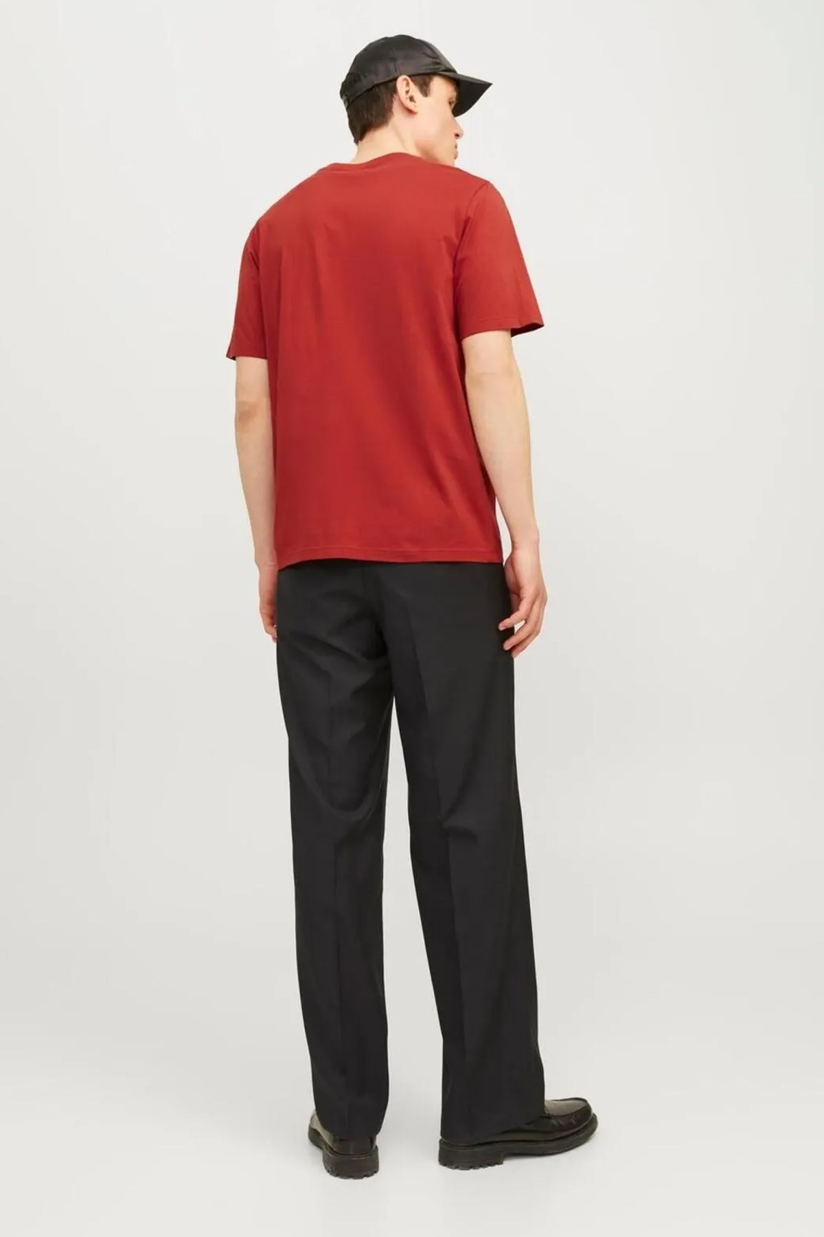 Jack & Jones Erkek Tişört 12156101 Kırmızı