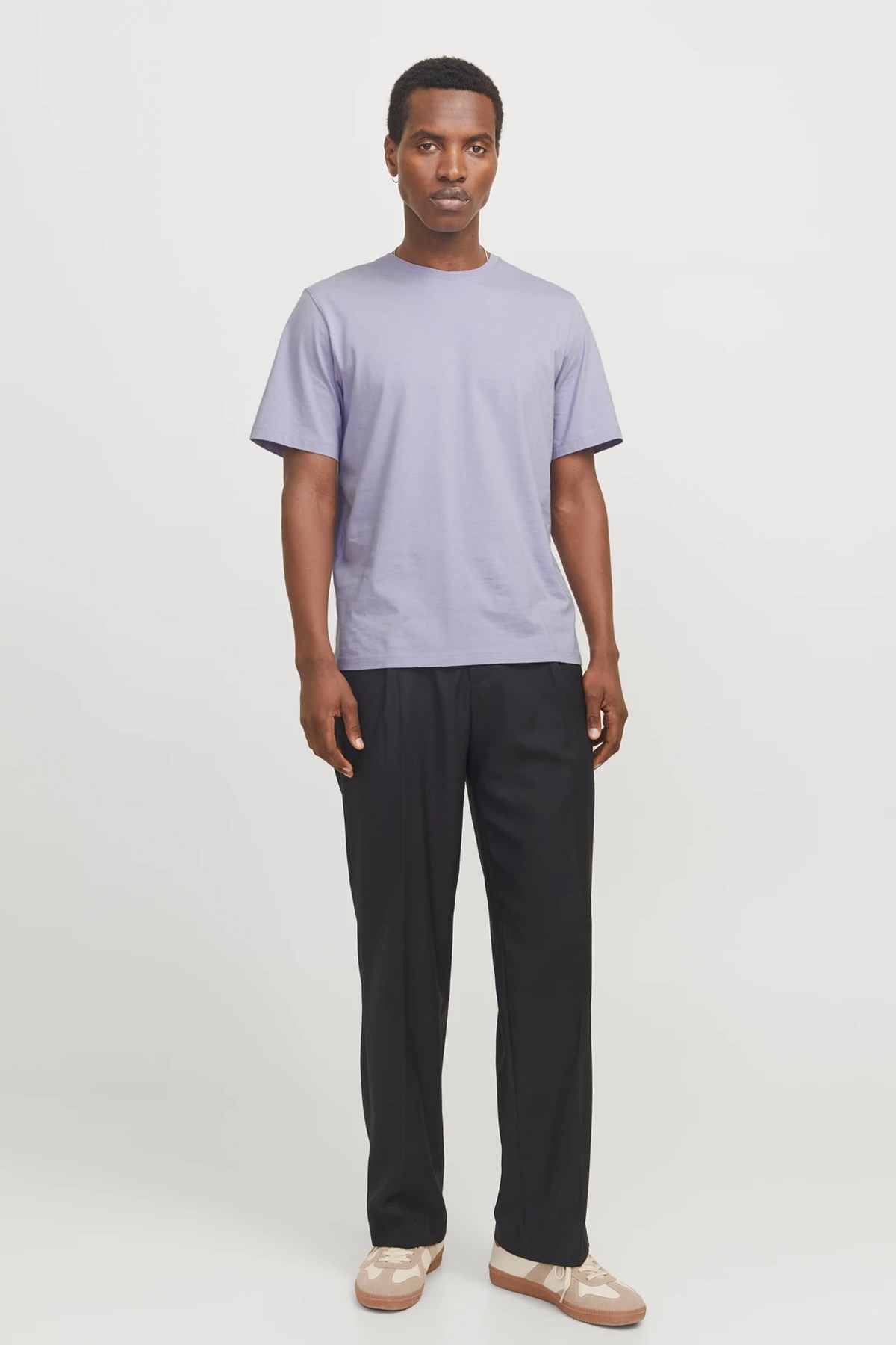Jack & Jones Erkek Tişört 12156101 Mor