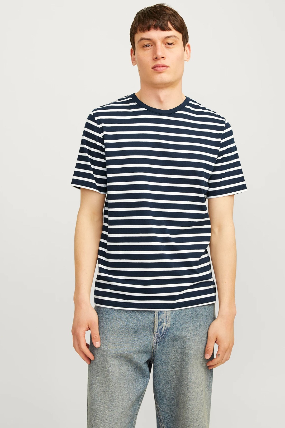 Jack & Jones Erkek Tişört 12156101 Saks