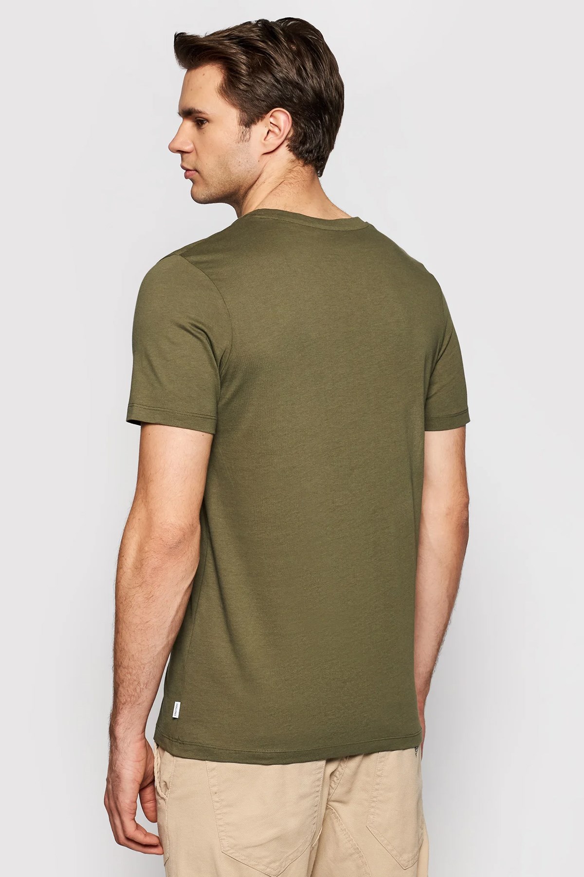 Jack & Jones Erkek Tişört 12156101 Yeşil