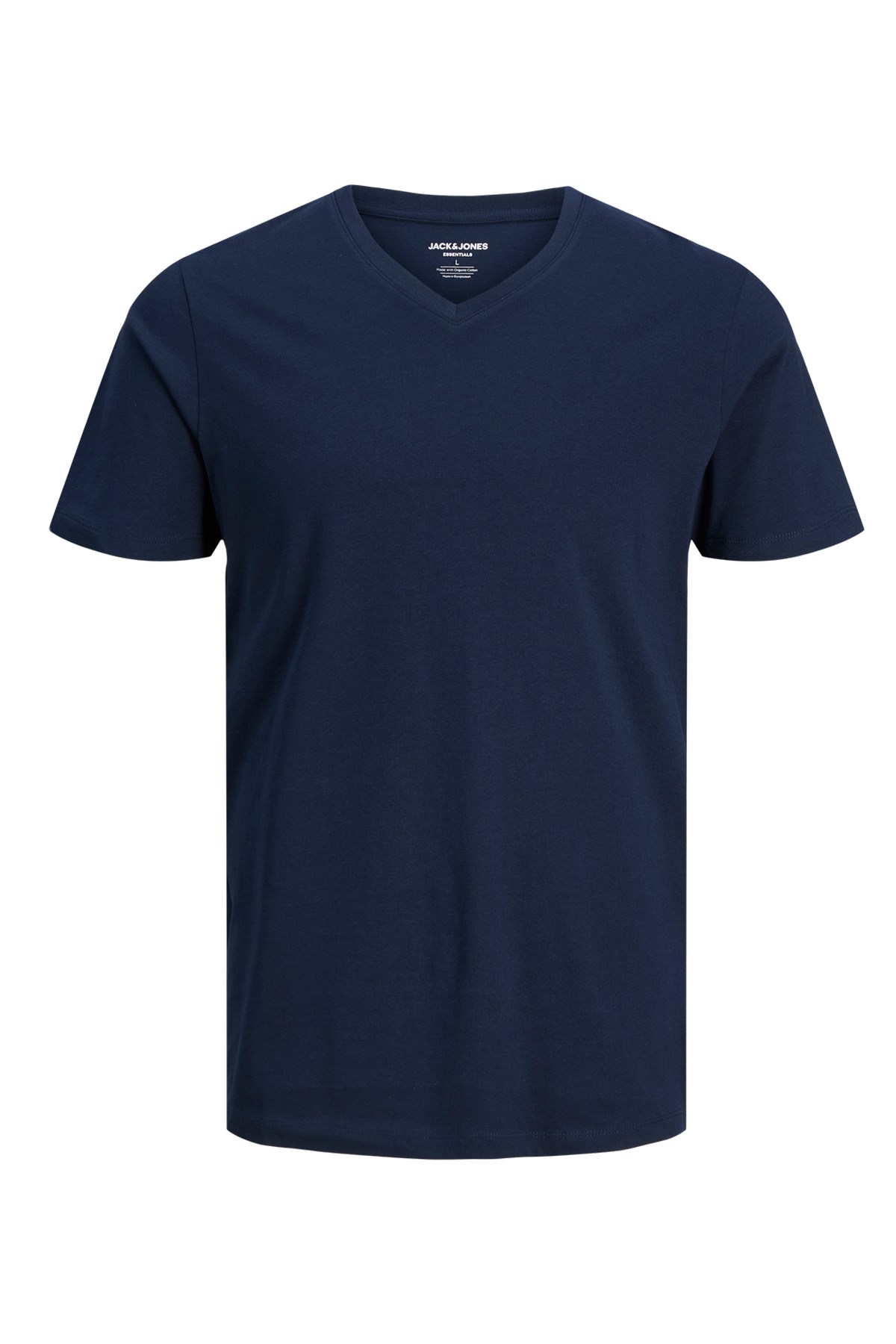 Jack & Jones Jjeorganic Erkek Tişört 12156102 Lacivert