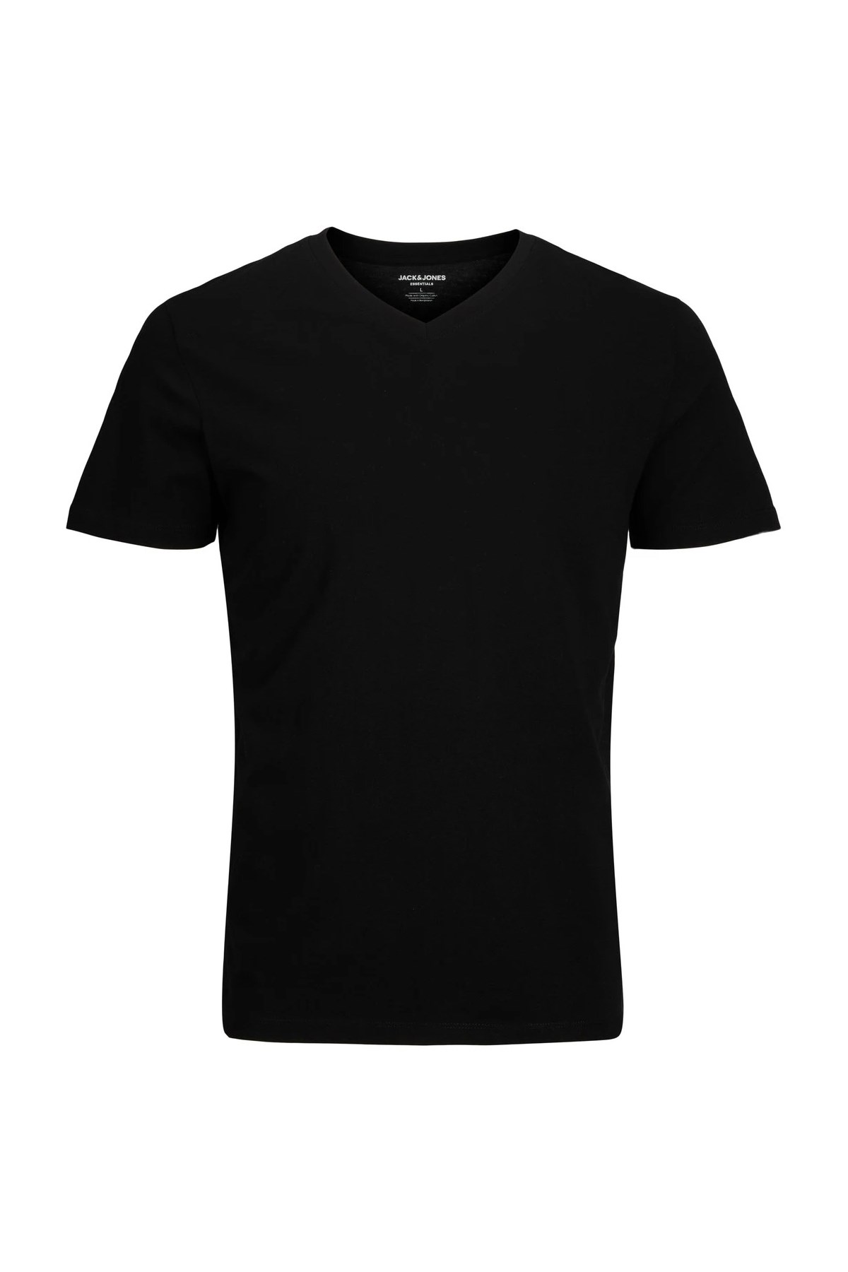 Jack & Jones Jjeorganic Erkek Tişört 12156102 Siyah