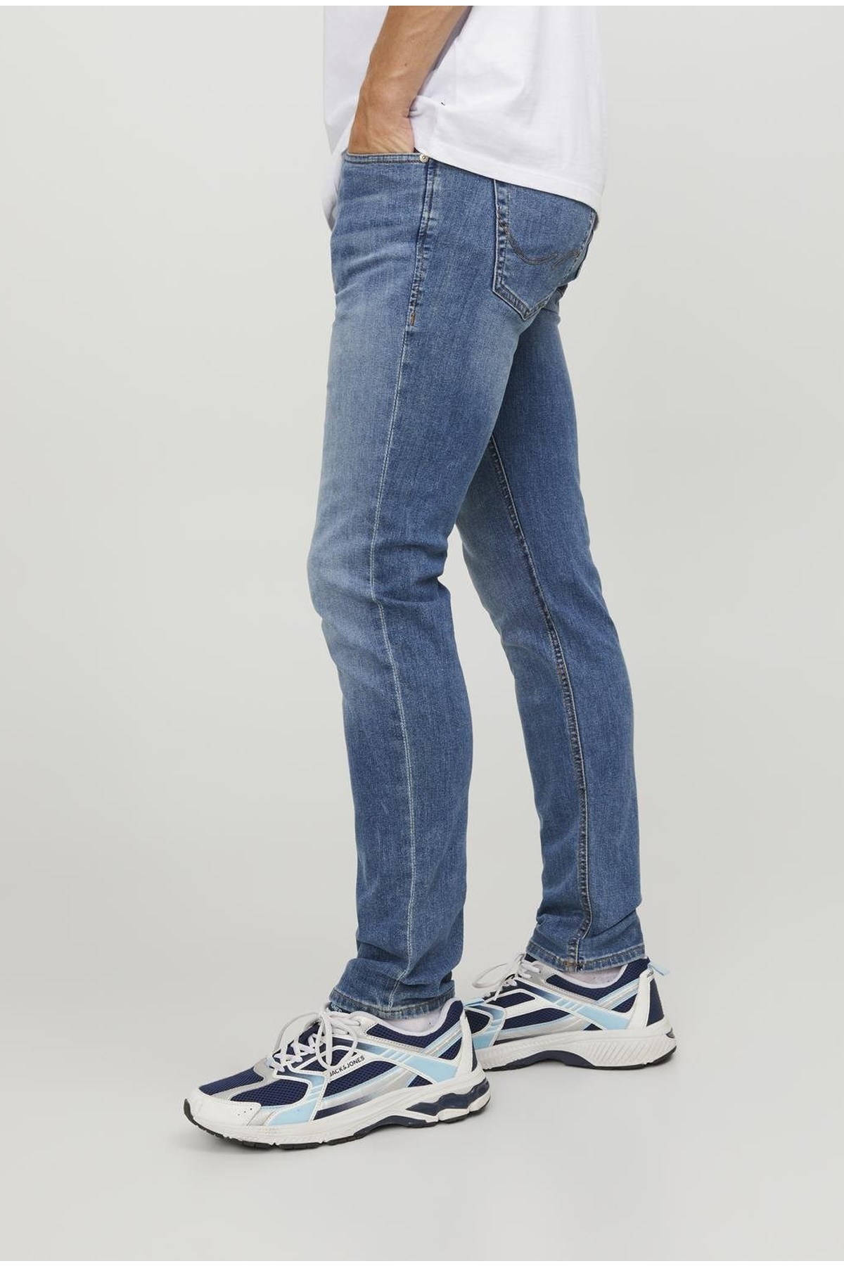 Jack & Jones Erkek Jeans 12157416 Mavi