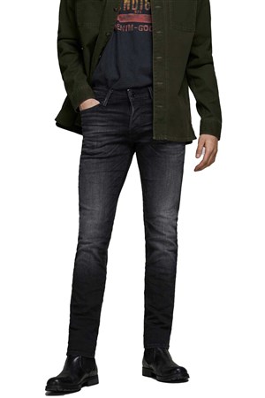 Jack & Jones Jjiglenn Erkek Kot Pantolon 12162430 Siyah
