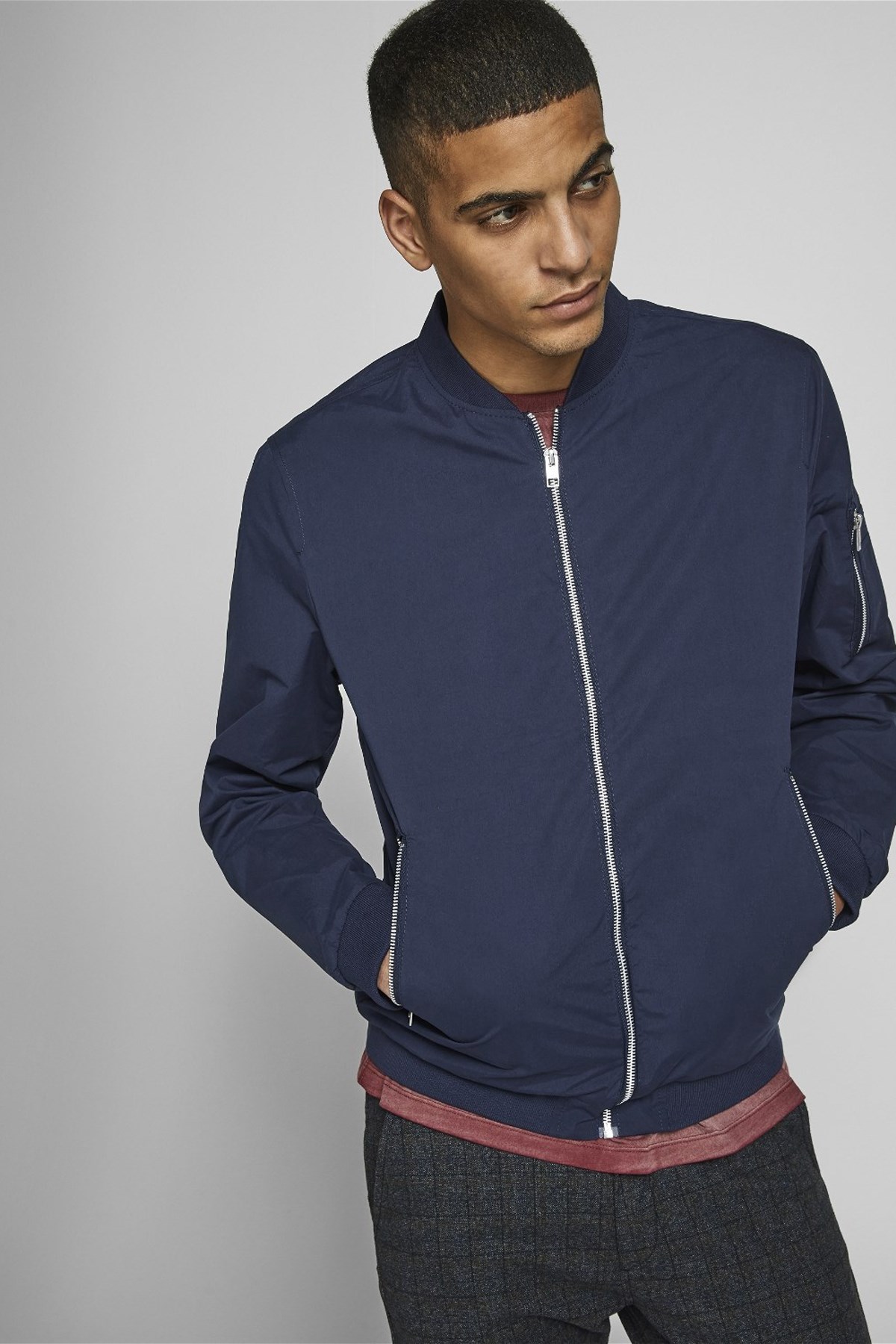 Jack & Jones Erkek Ceket 12165203 Lacivert