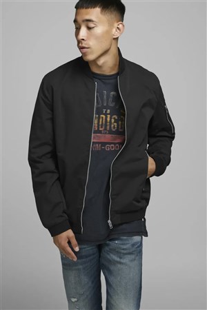 Jack & Jones Erkek Ceket 12165203 Siyah
