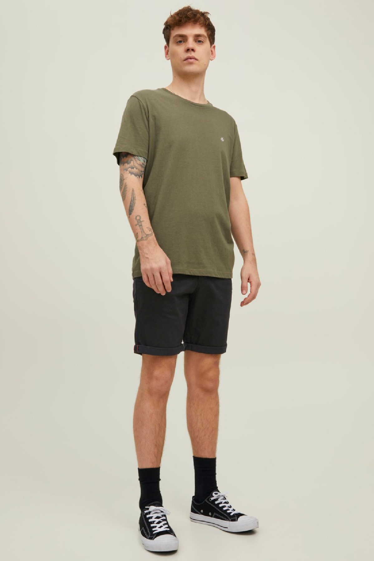 Jack & Jones Jpstbowie Erkek Şort 12165604 Siyah