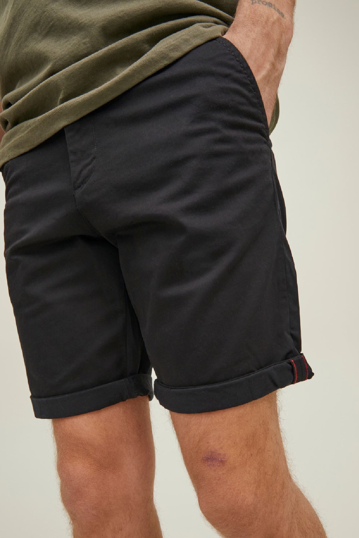 Jack & Jones Jpstbowie Erkek Şort 12165604 Siyah