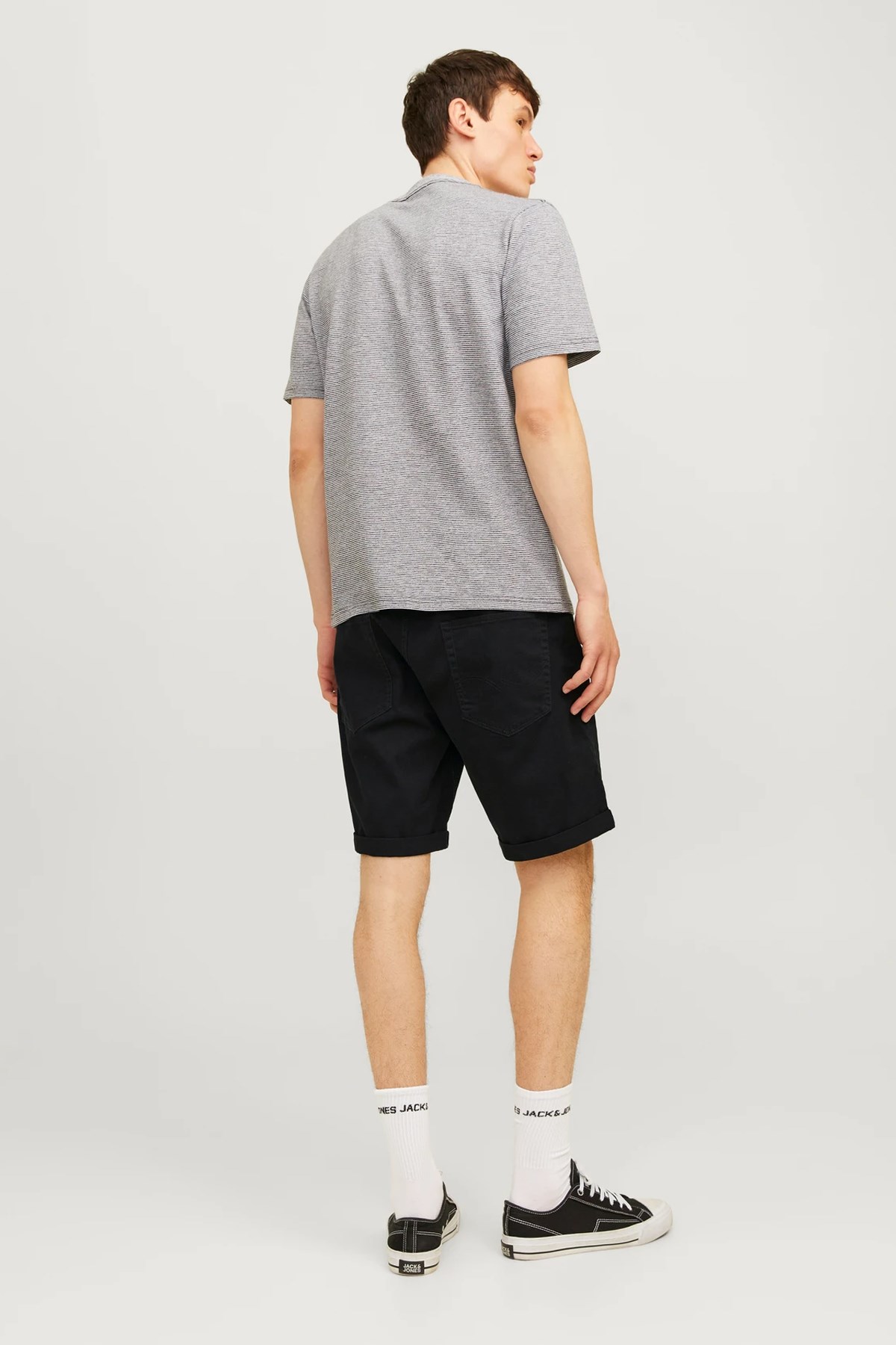 Jack & Jones Jpstrick Erkek Şort 12165892 Siyah
