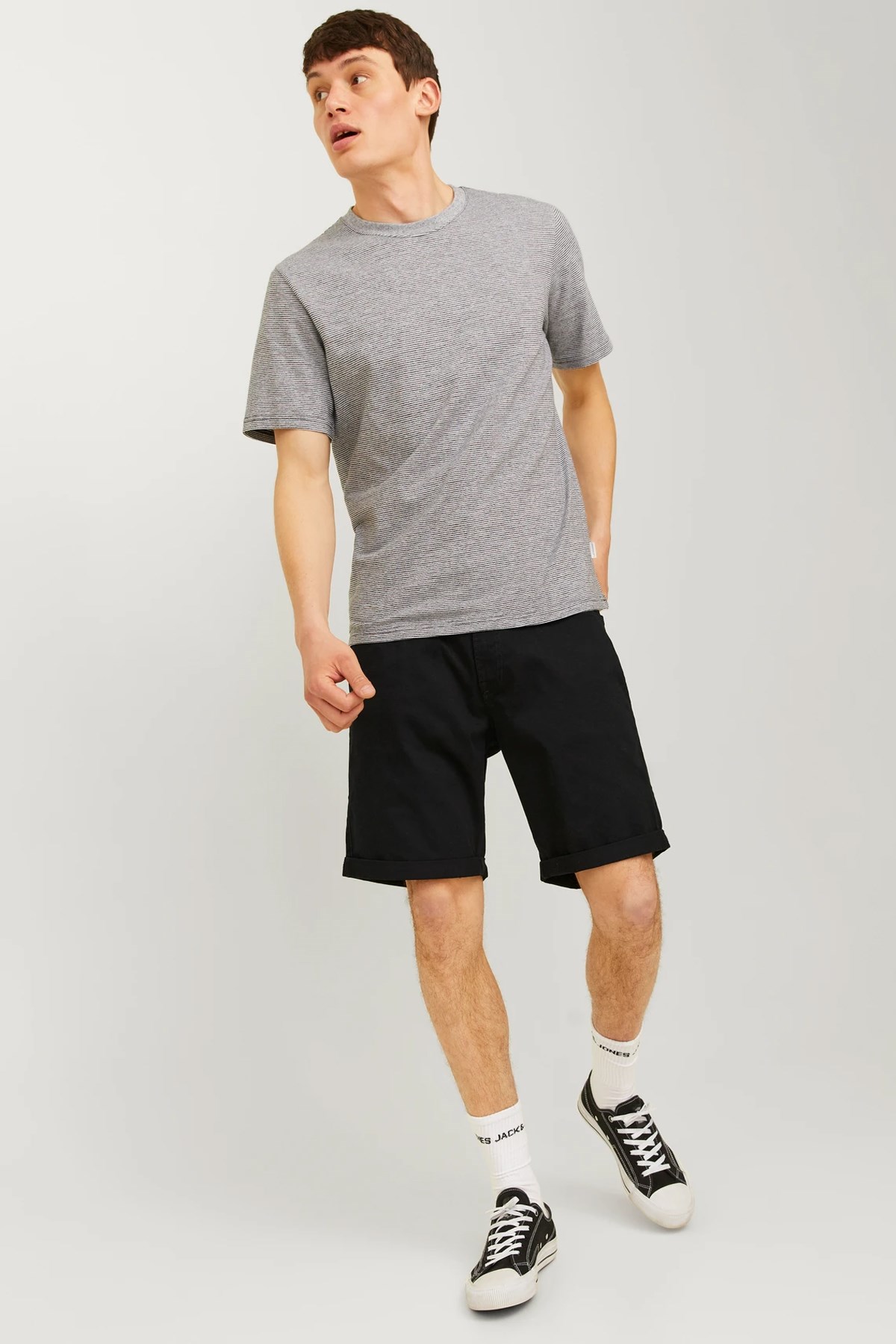 Jack & Jones Jpstrick Erkek Şort 12165892 Siyah