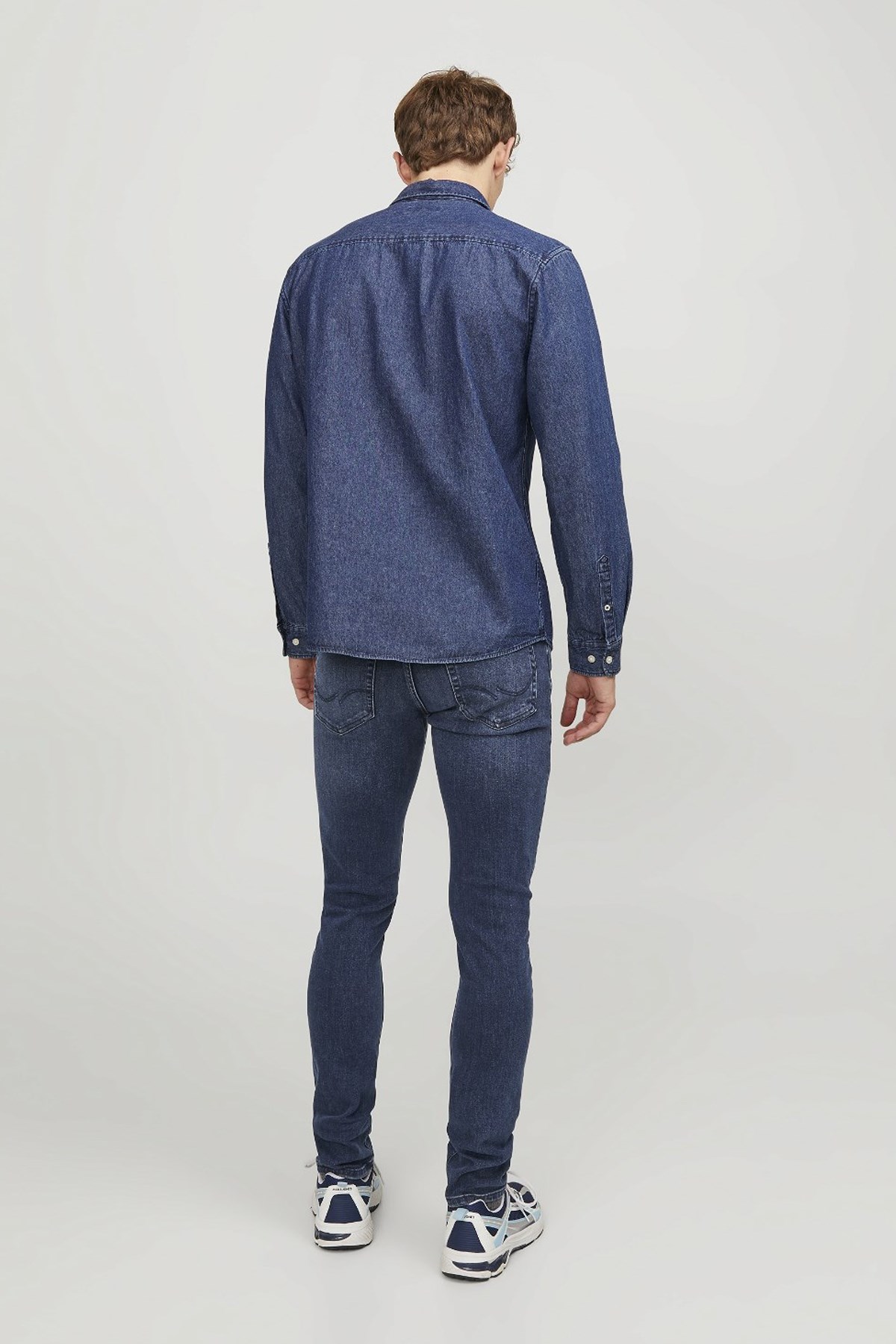 Jack & Jones Erkek Jeans 12173407 Mavi