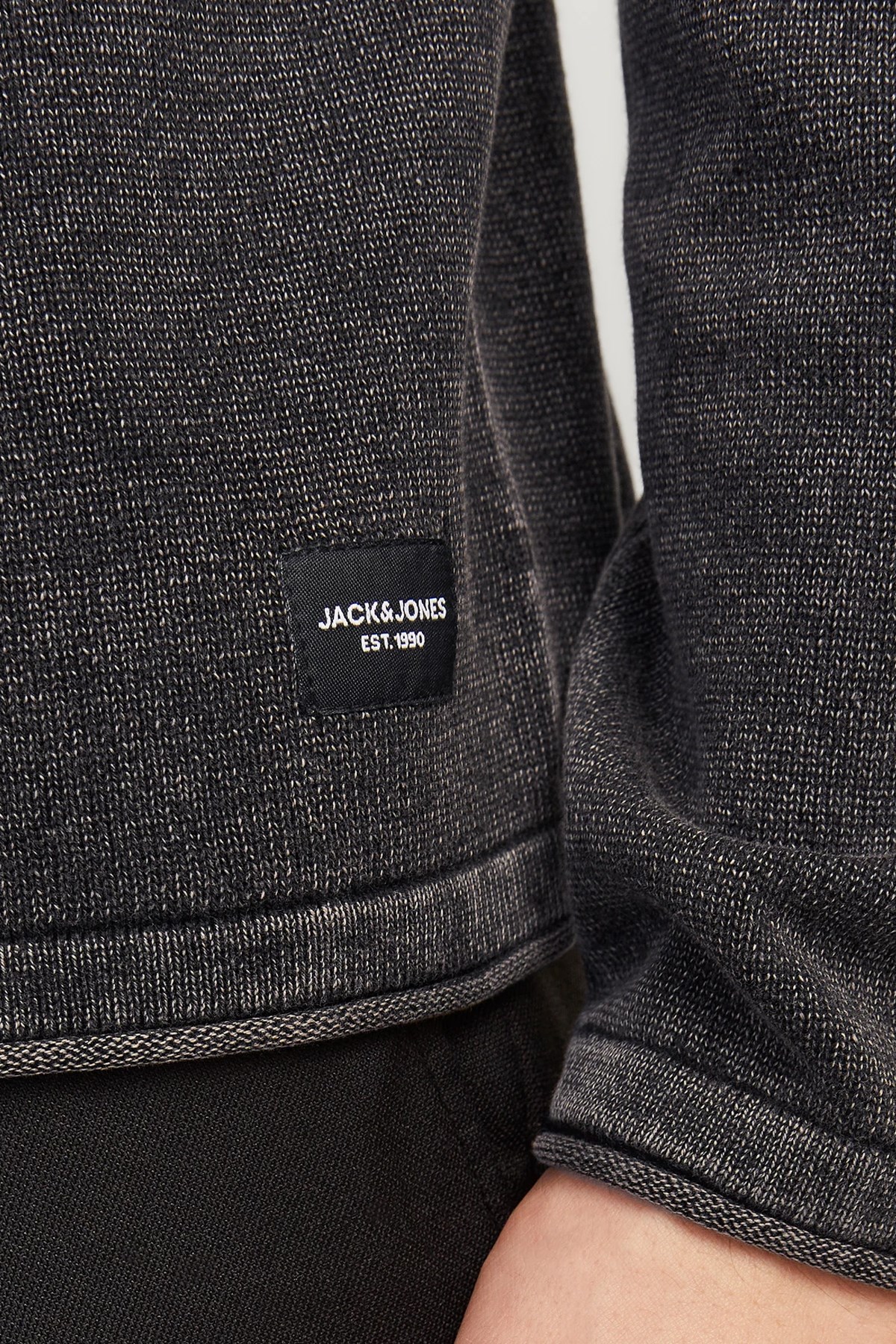 Jack & Jones Jjeleo Erkek Kazak 12174001 Antrasit
