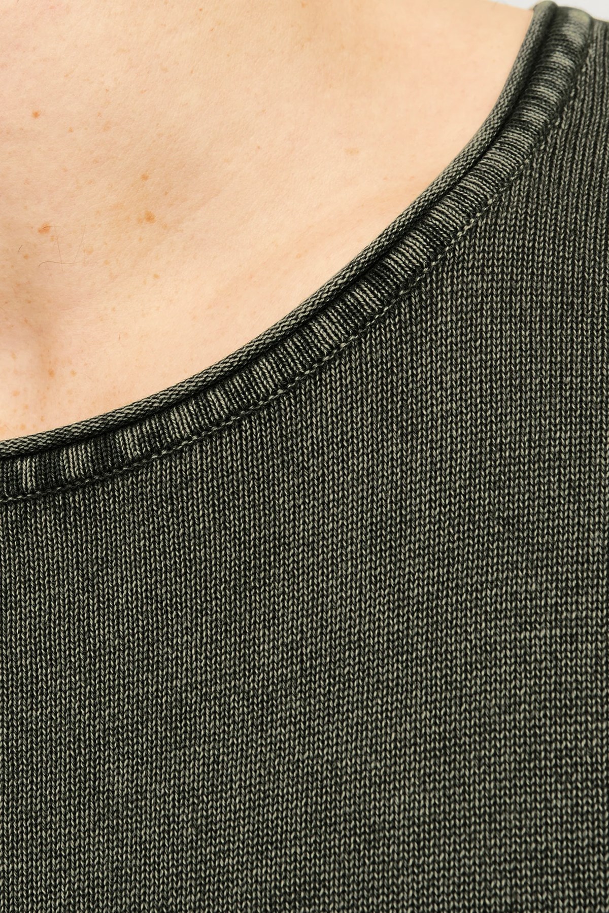 Jack & Jones Jjeleo Erkek Kazak 12174001 Haki