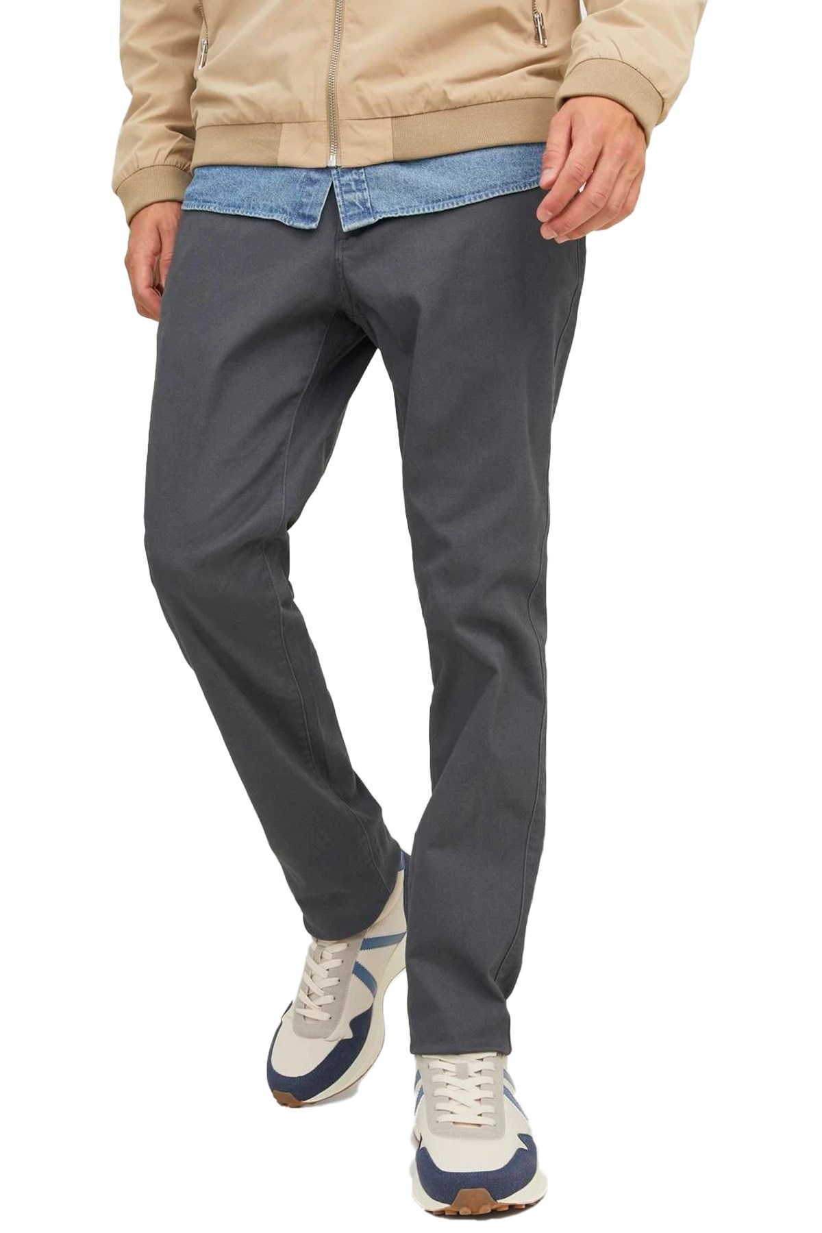 Jack & Jones Erkek Pantolon 12174152 Antrasit