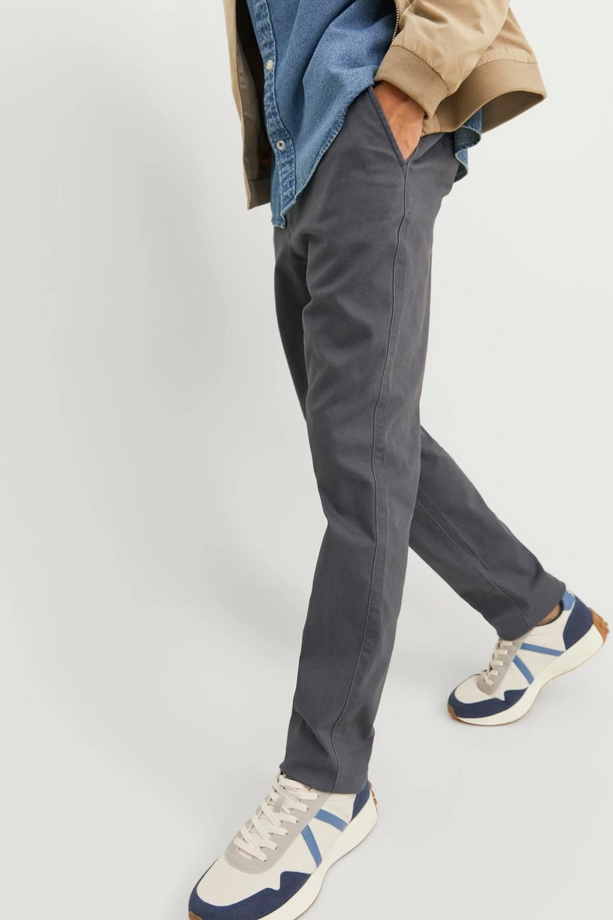 Jack & Jones Erkek Pantolon 12174152 Antrasit