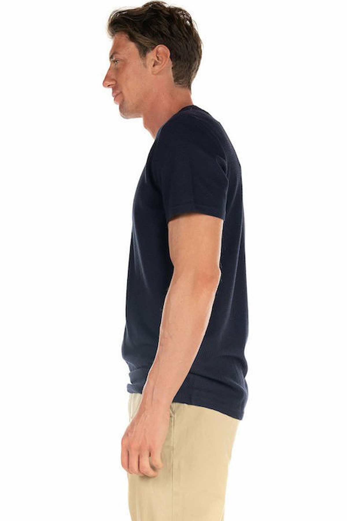 Jack & Jones Erkek Tişört 12175825 Beyaz