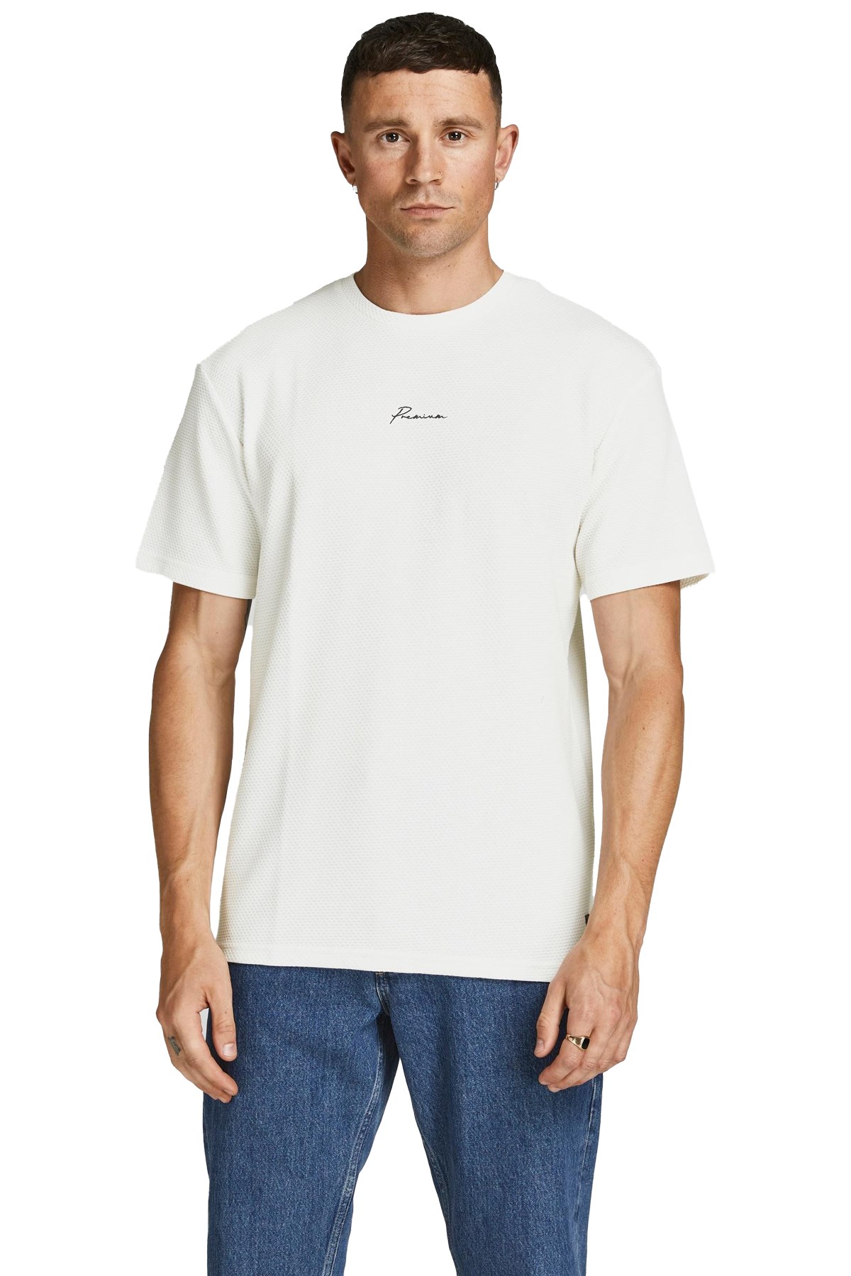 Jack & Jones Erkek Tişört 12175825 Lacivert
