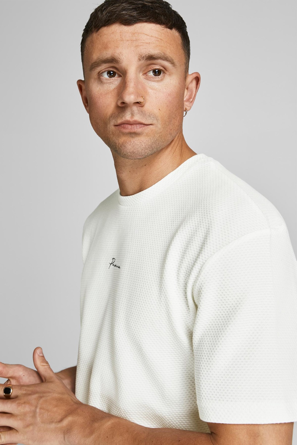 Jack & Jones Erkek Tişört 12175825 Lacivert