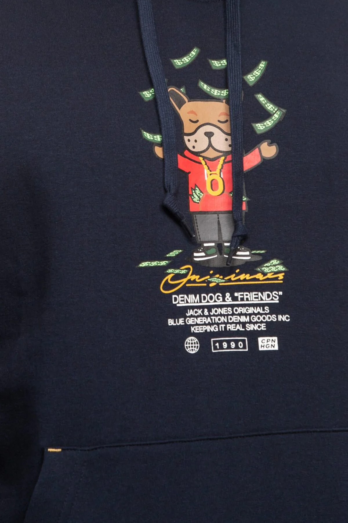 Jack & Jones Erkek Sweatshirts 12176722 Lacivert