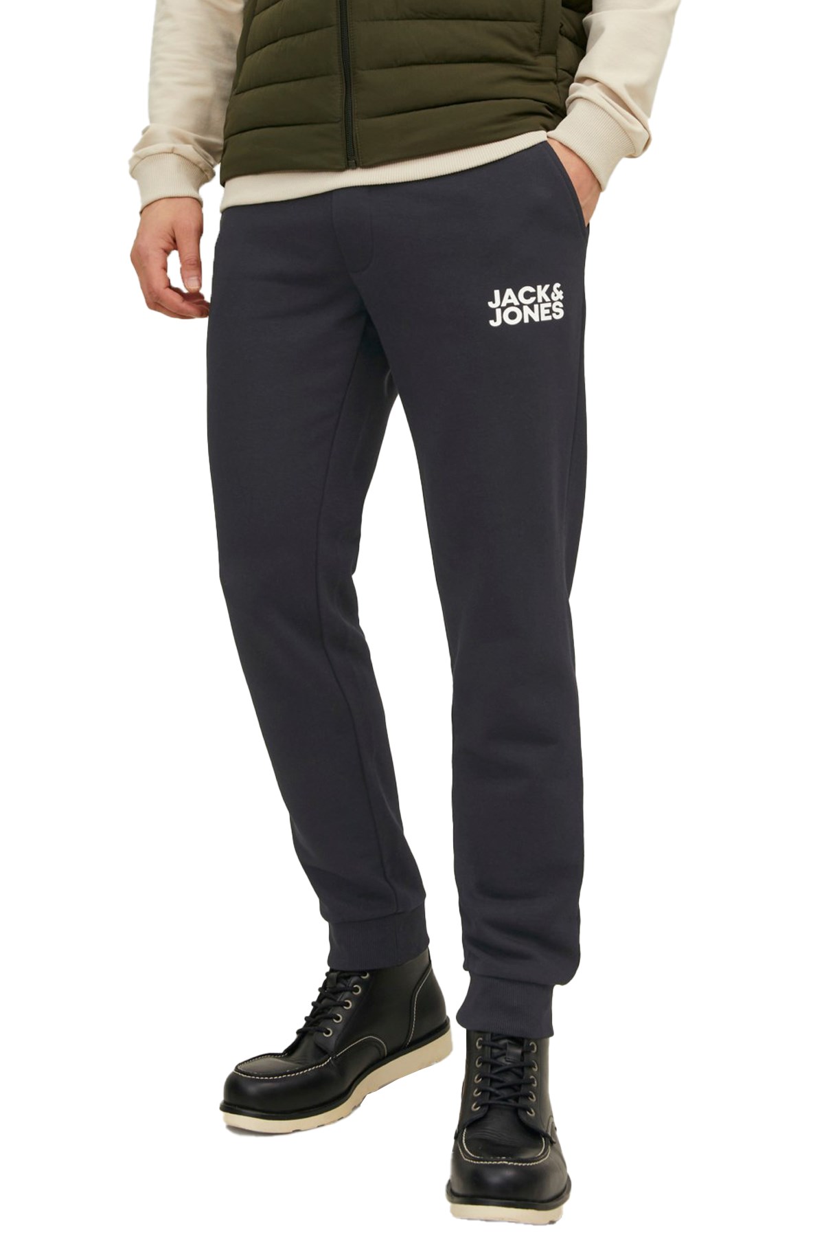Jack & Jones Jpstgordon Erkek Eşofman Altı 12178421 Siyah