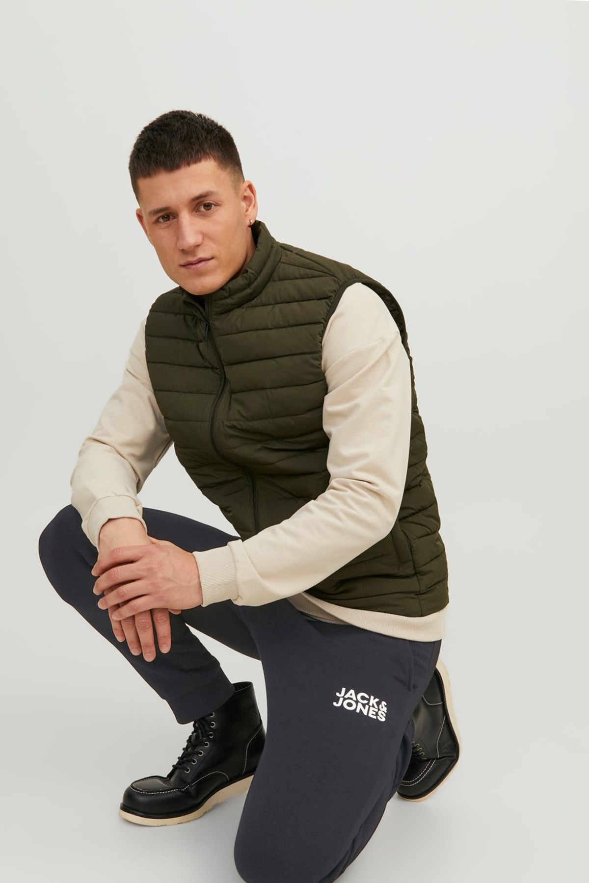 Jack & Jones Jpstgordon Erkek Eşofman Altı 12178421 Siyah
