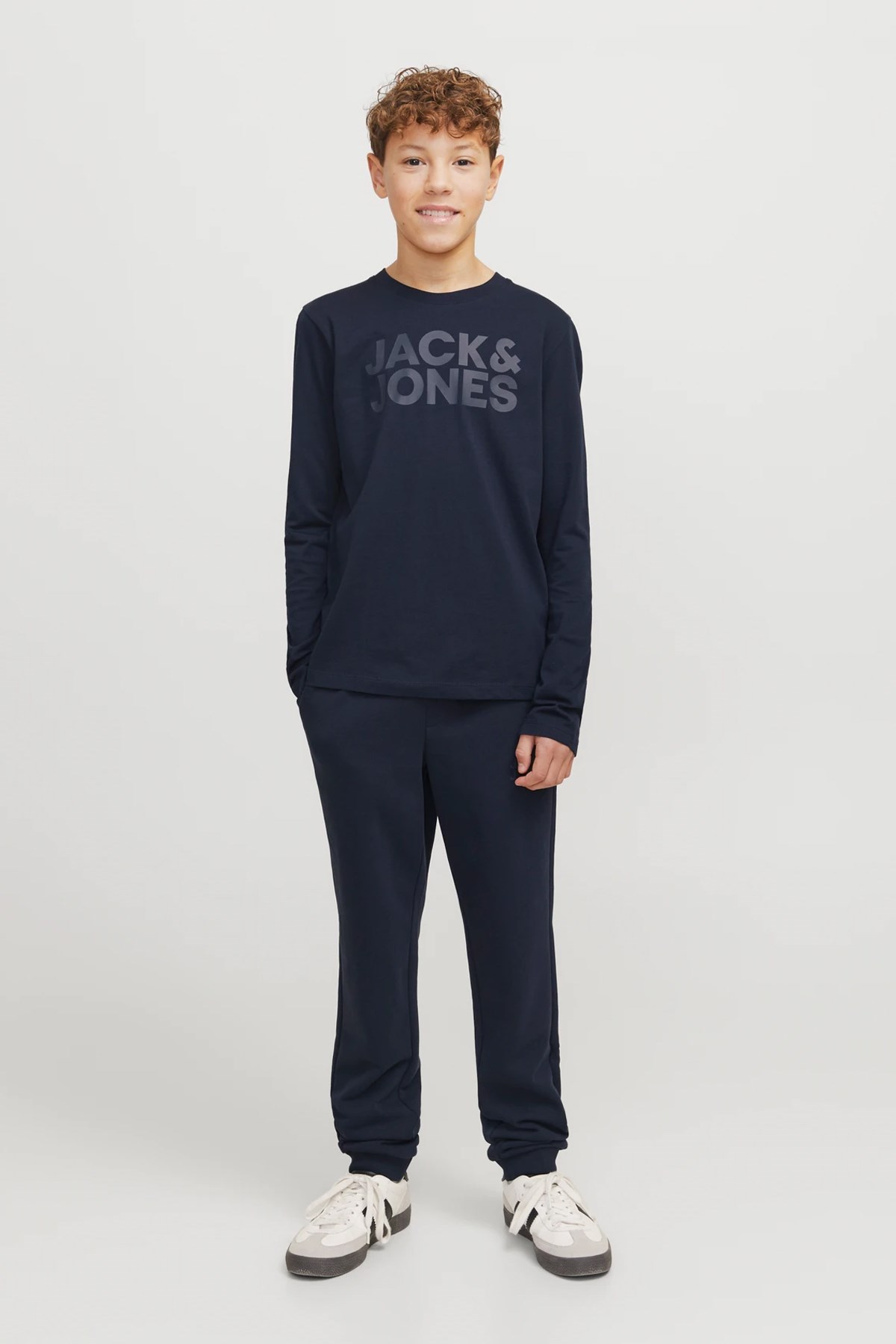 Jack & Jones Jpstgordon Çocuk Eşofman Altı 12179798 Lacivert