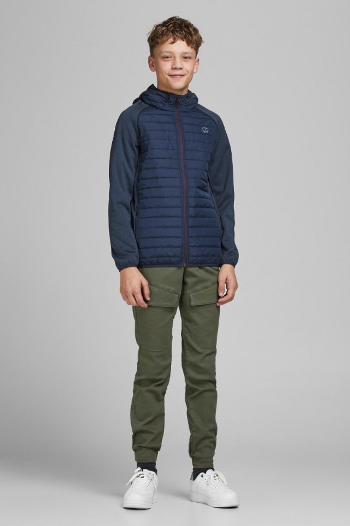 Jack & Jones Jjemulti Çocuk Mont 12182303 Lacivert