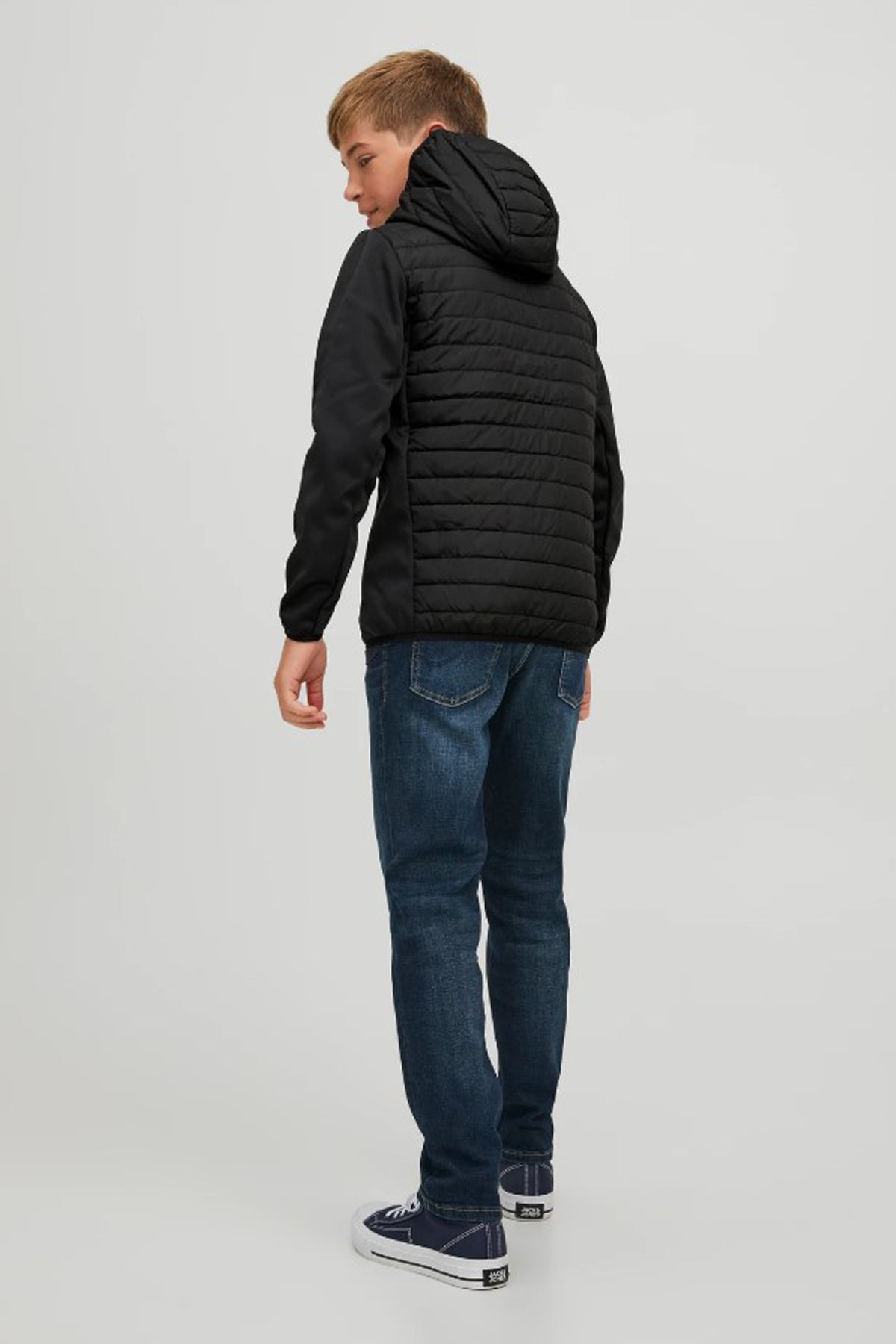Jack & Jones Jjemulti Çocuk Mont 12182303 Siyah