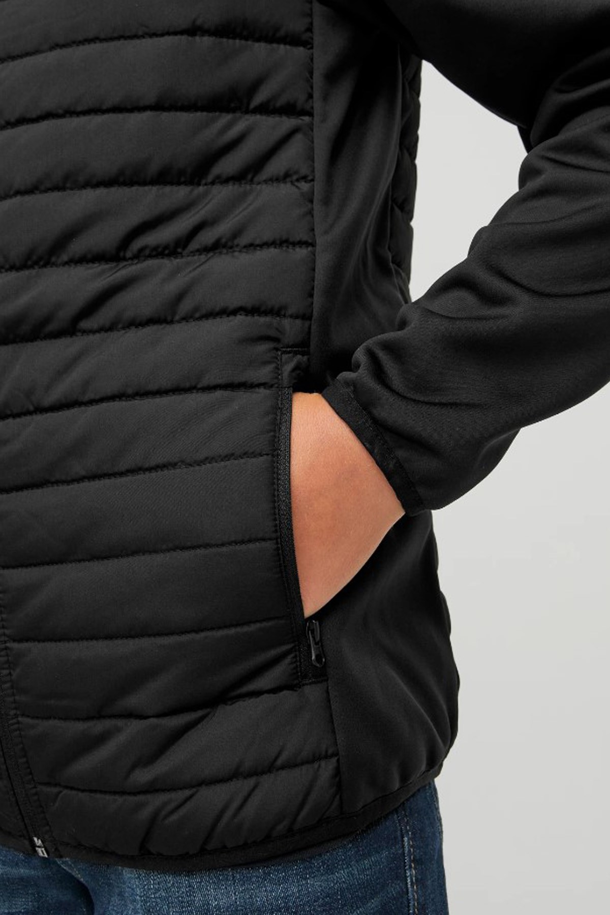Jack & Jones Jjemulti Çocuk Mont 12182303 Siyah