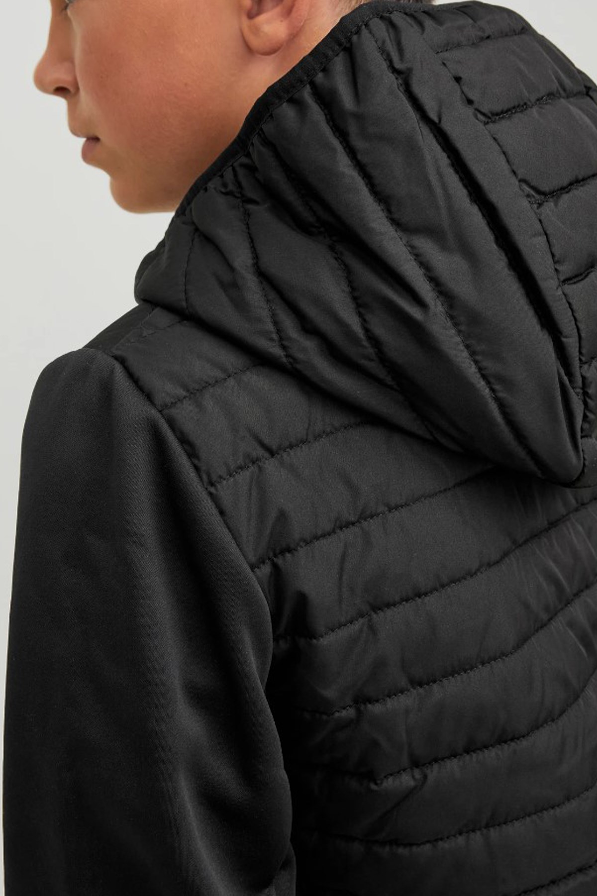 Jack & Jones Jjemulti Çocuk Mont 12182303 Siyah