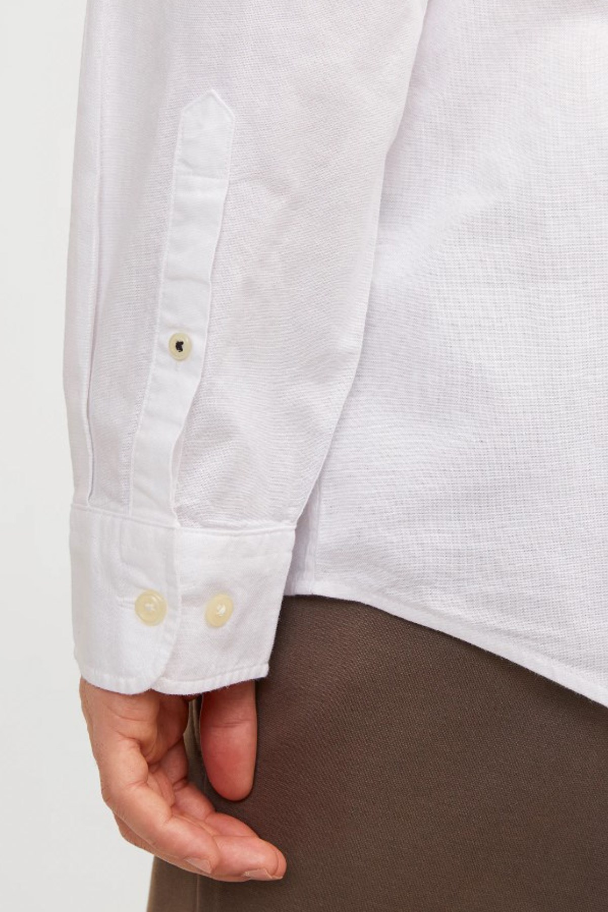 Jack & Jones Jjeoxford Erkek Gömlek 12182486 Beyaz
