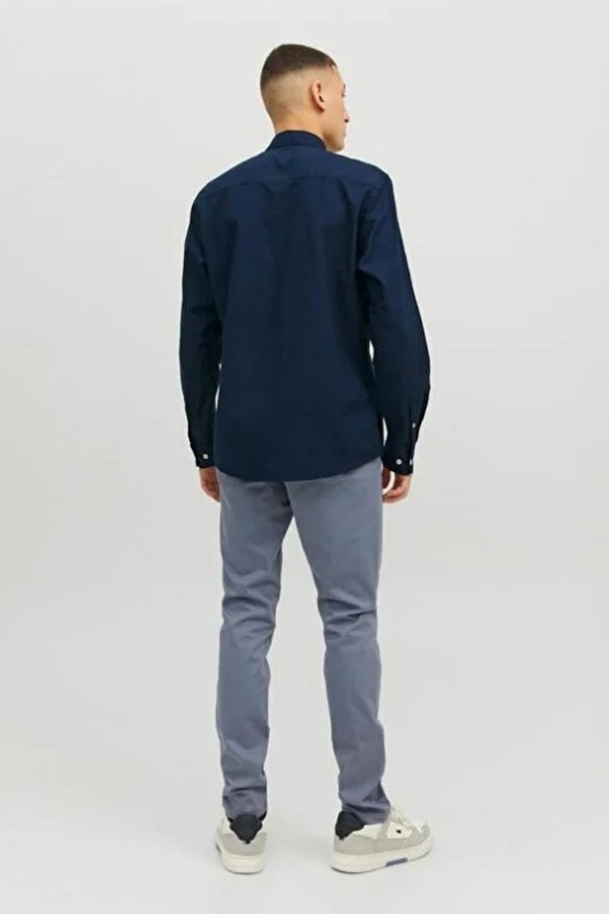 Jack & Jones Jjeoxford Erkek Gömlek 12182486 Lacivert