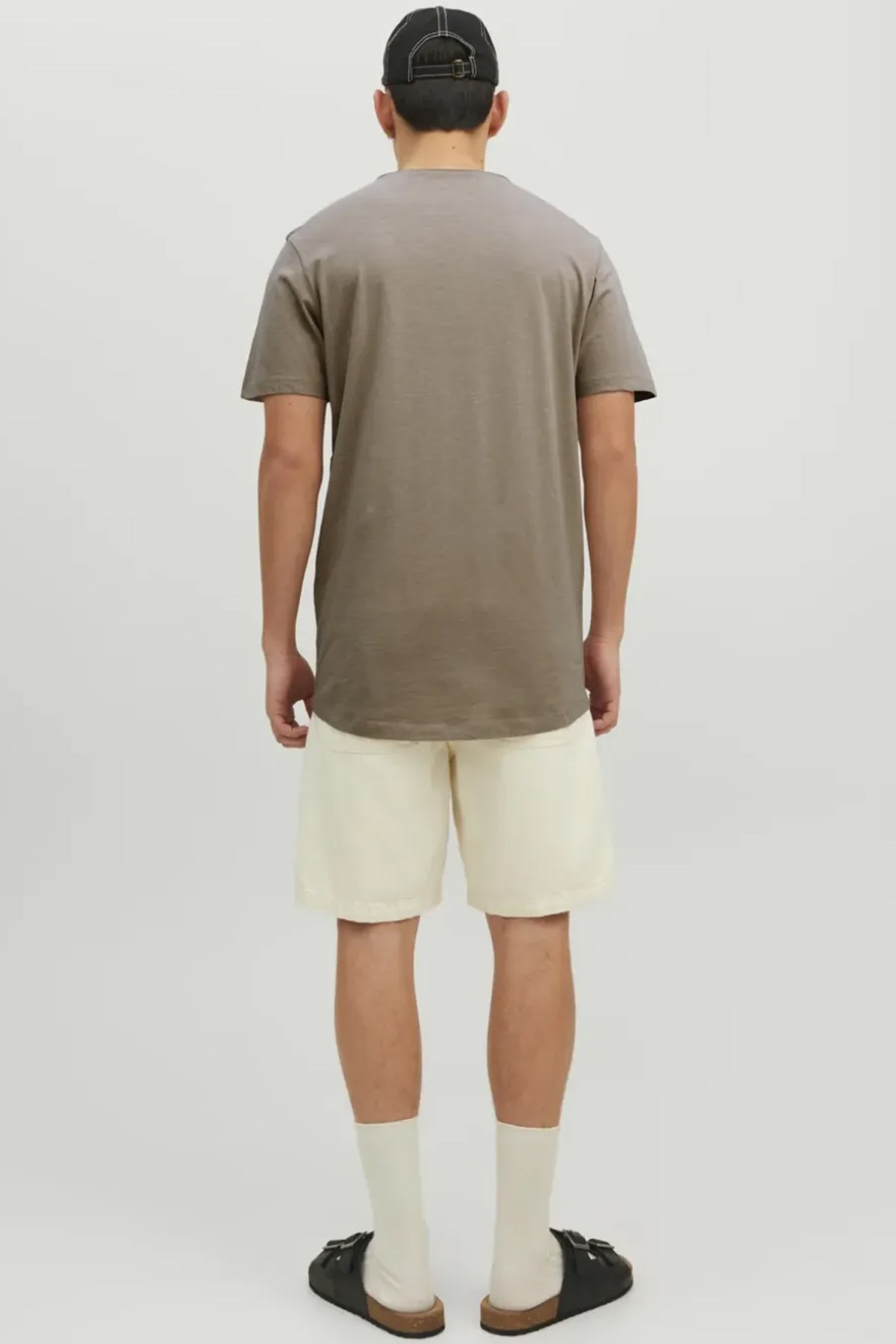 Jack & Jones Erkek Tişört 12182498 Bej