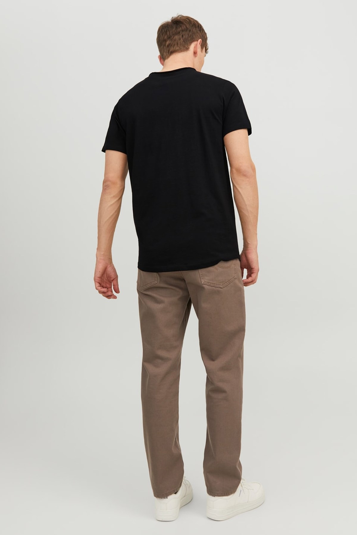 Jack & Jones Erkek Tişört 12182498 Siyah