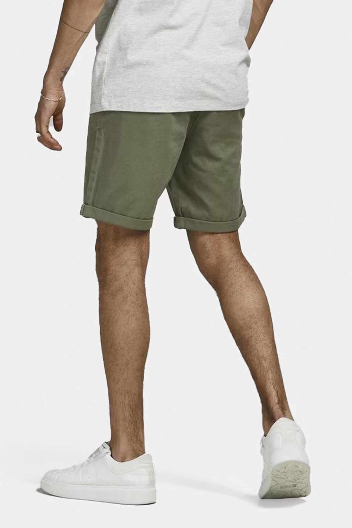 Jack & Jones Jpstdave Chino Shorts Srt Erkek Şort 12182549 Haki