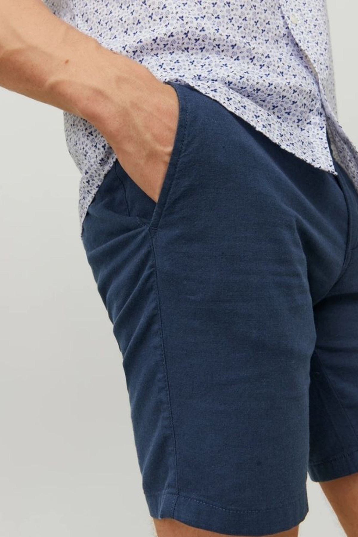 Jack & Jones Jpstdave Chino Shorts Srt Erkek Şort 12182549 Lacivert
