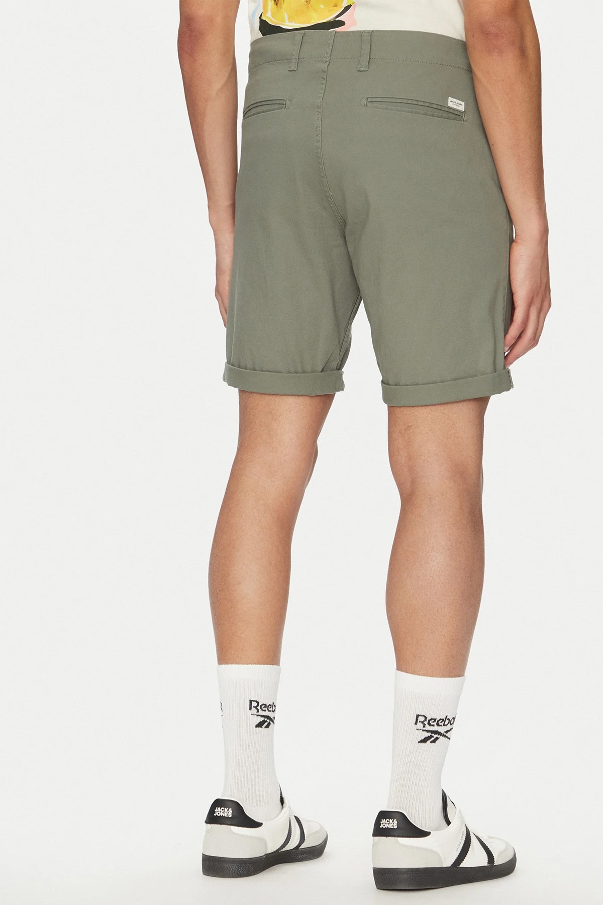 Jack & Jones Jpstdave Chino Shorts Srt Erkek Şort 12182549 Yeşil