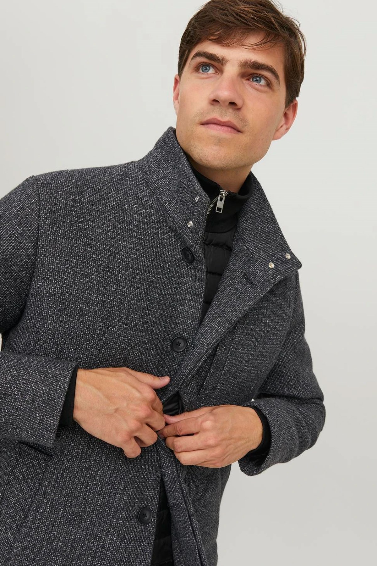 Jack & Jones Erkek Kaban 12189349 Antrasit