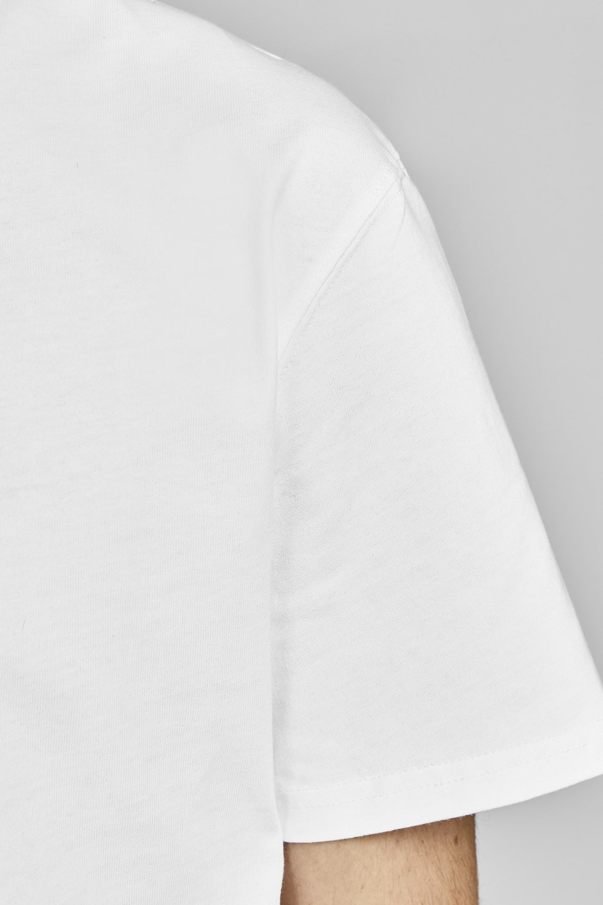 Jack & Jones Erkek Tişört 12190467 Beyaz