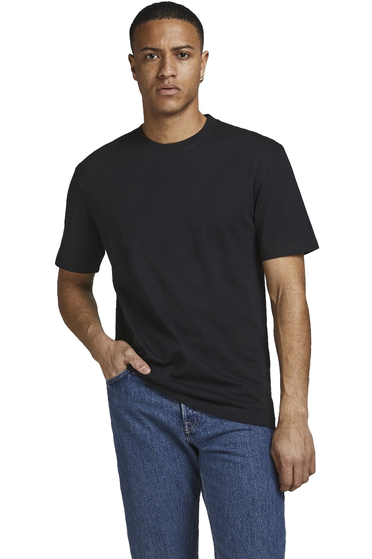 Jack & Jones Erkek Tişört 12190467 Siyah