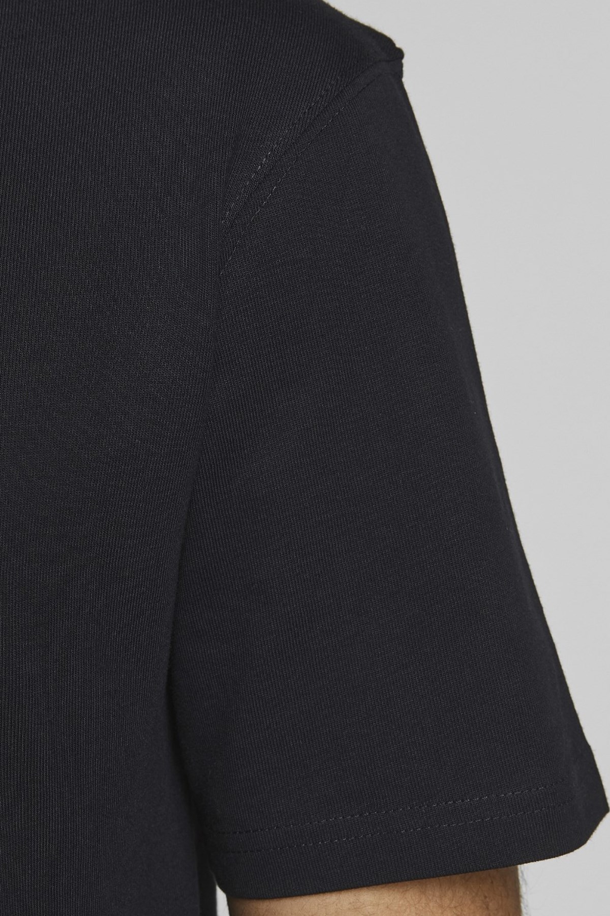 Jack & Jones Erkek Tişört 12190467 Siyah
