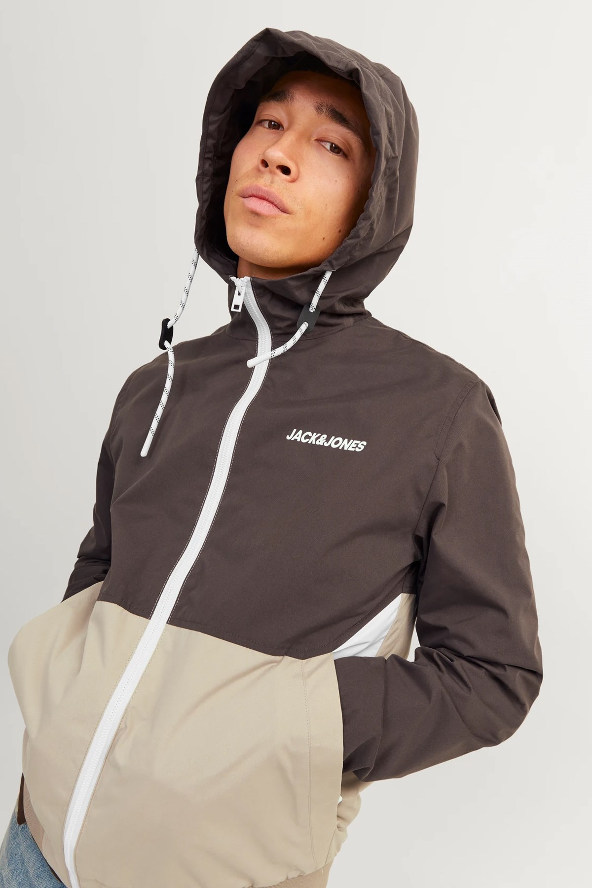 Jack & Jones Erkek Sweatshirt 12200208 Kahverengi