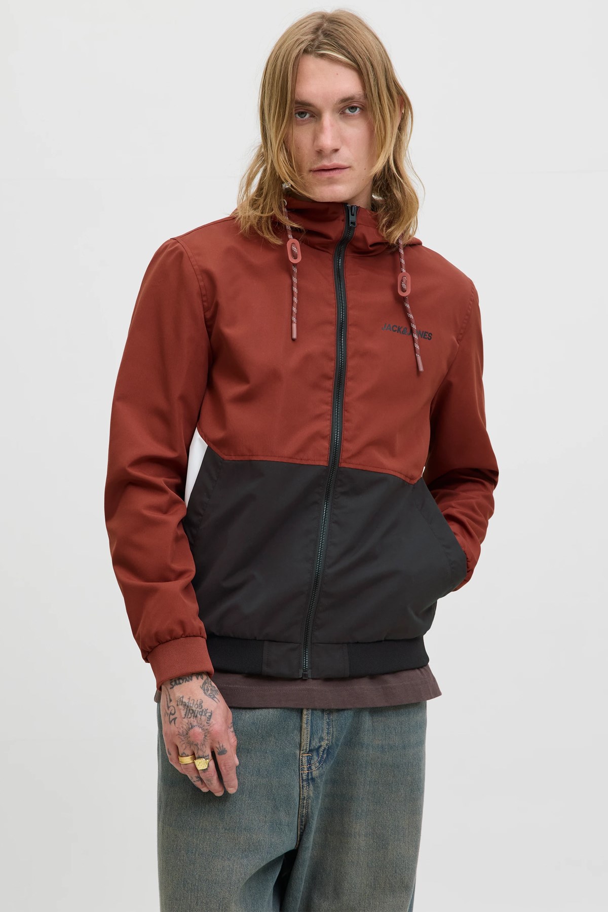 Jack & Jones Erkek Sweatshirt 12200208 Kırmızı