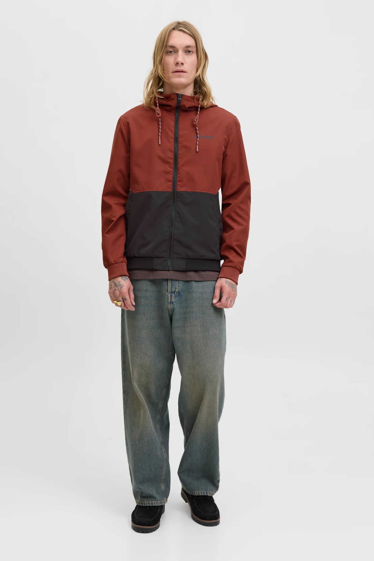 Jack & Jones Erkek Sweatshirt 12200208 Kırmızı