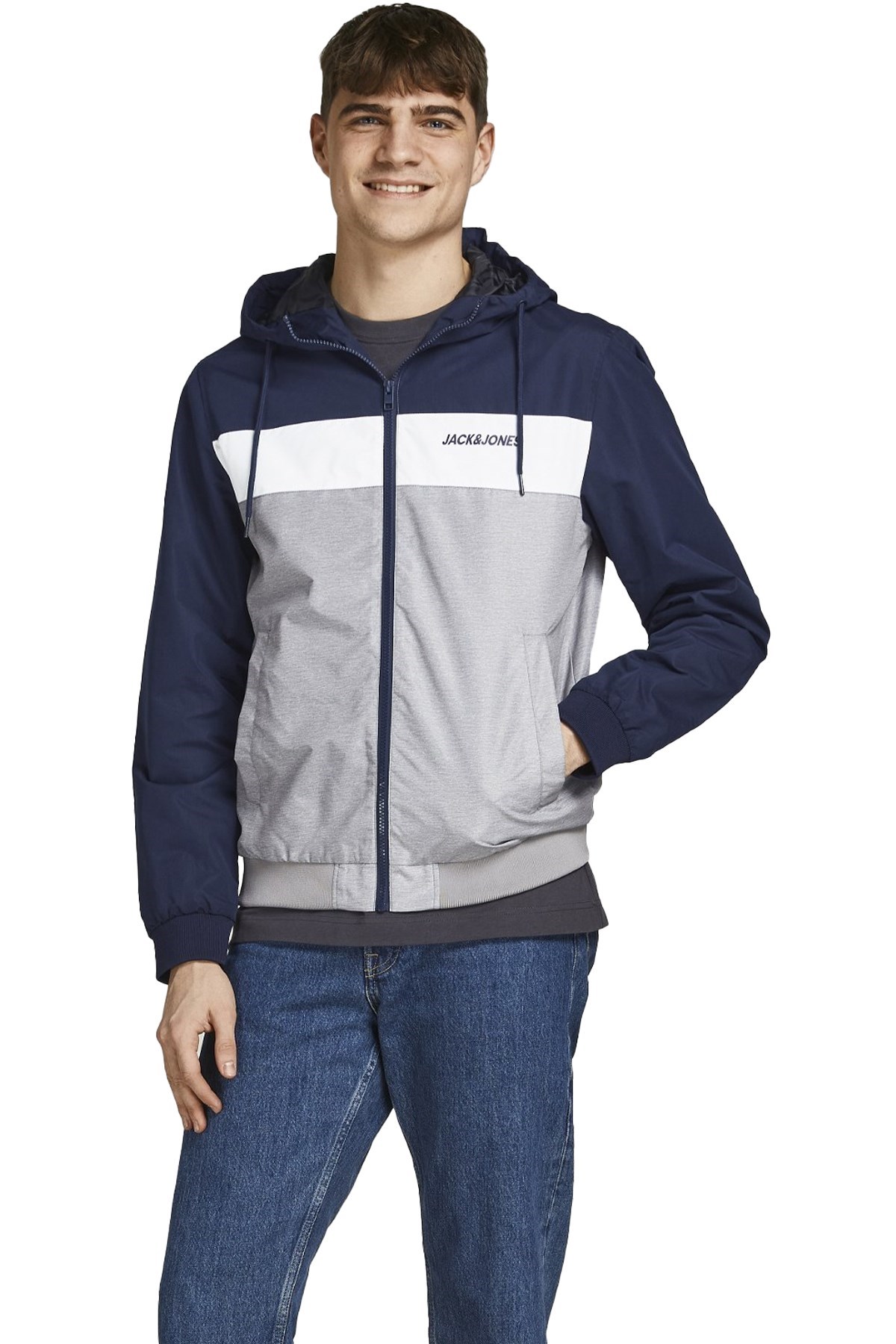 Jack & Jones Erkek Sweatshirt 12200208 Lacivert