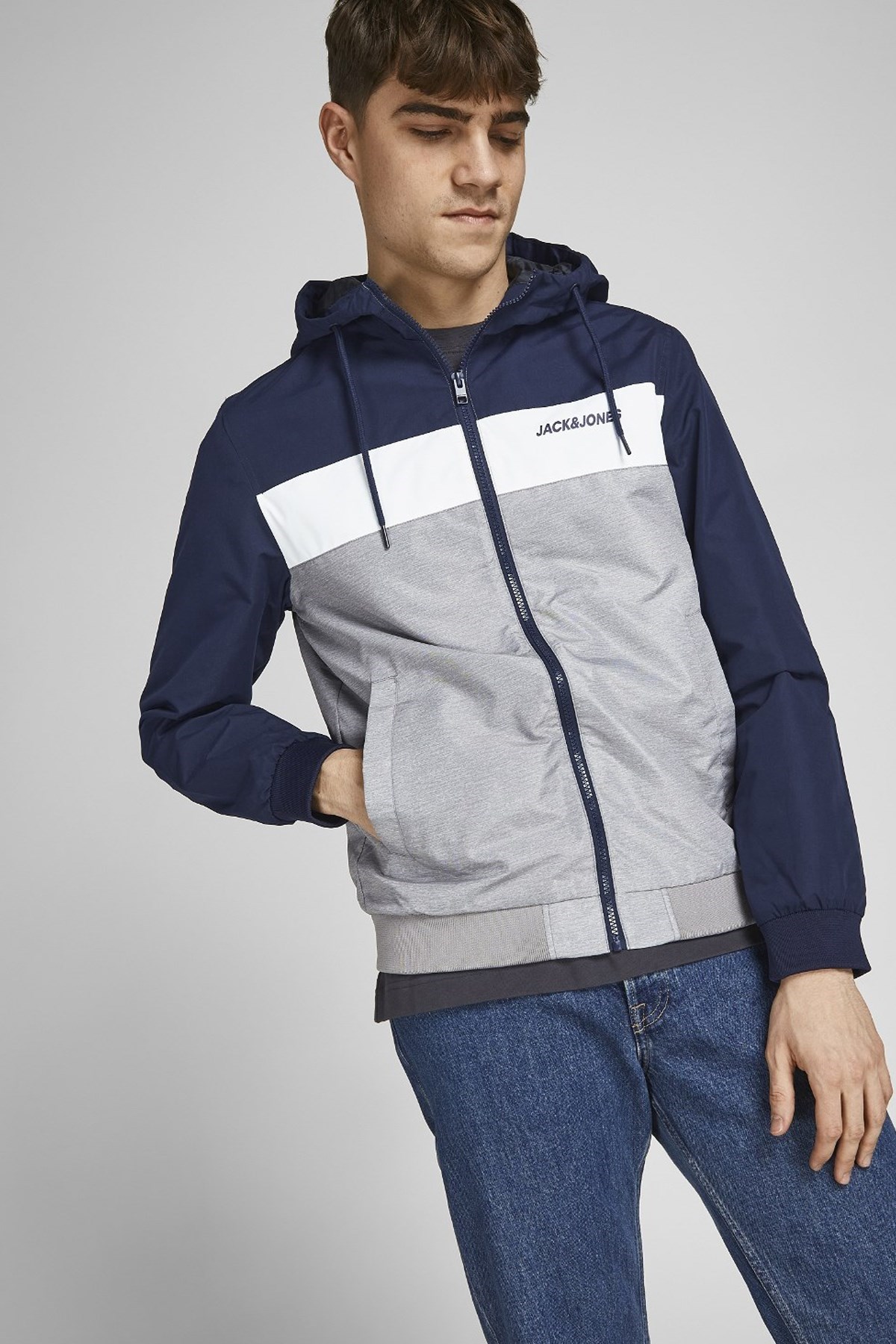Jack & Jones Erkek Sweatshirt 12200208 Lacivert