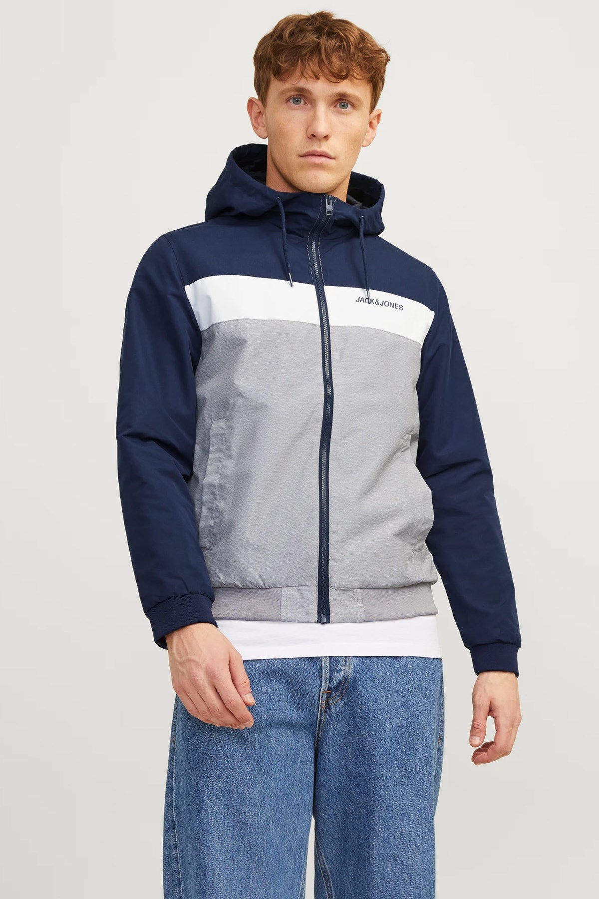 Jack & Jones Erkek Sweatshirt 12200208 Mavi