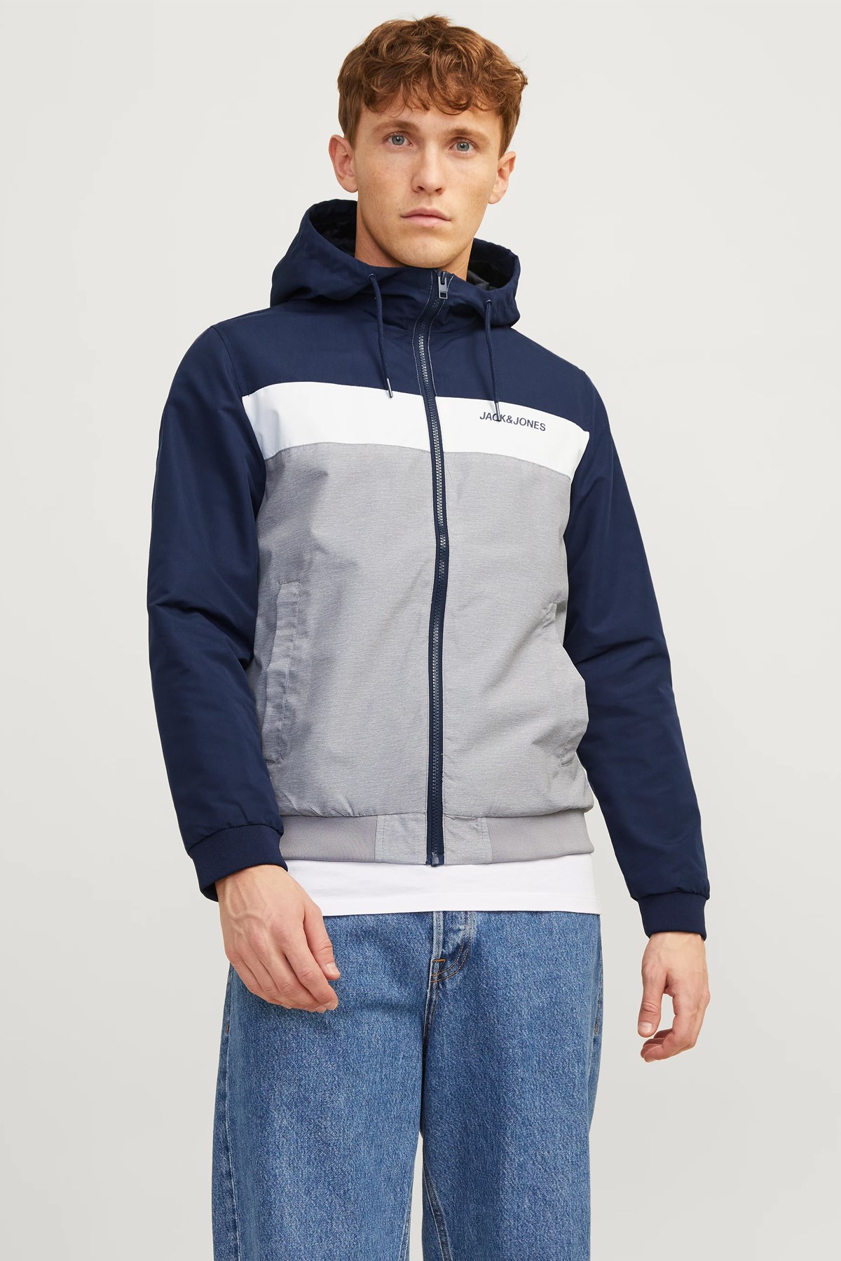 Jack & Jones Erkek Sweatshirt 12200208 Mavi