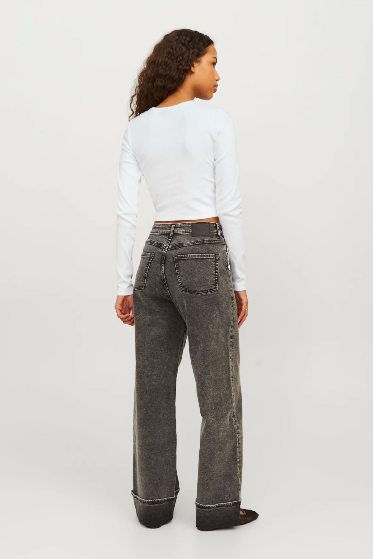 Jack & Jones Jxfeline Kadın Tişört Beyaz